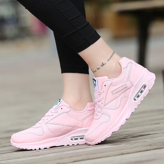 Women fashion pu leather shoes